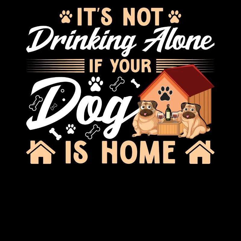 It doesn't drink alone