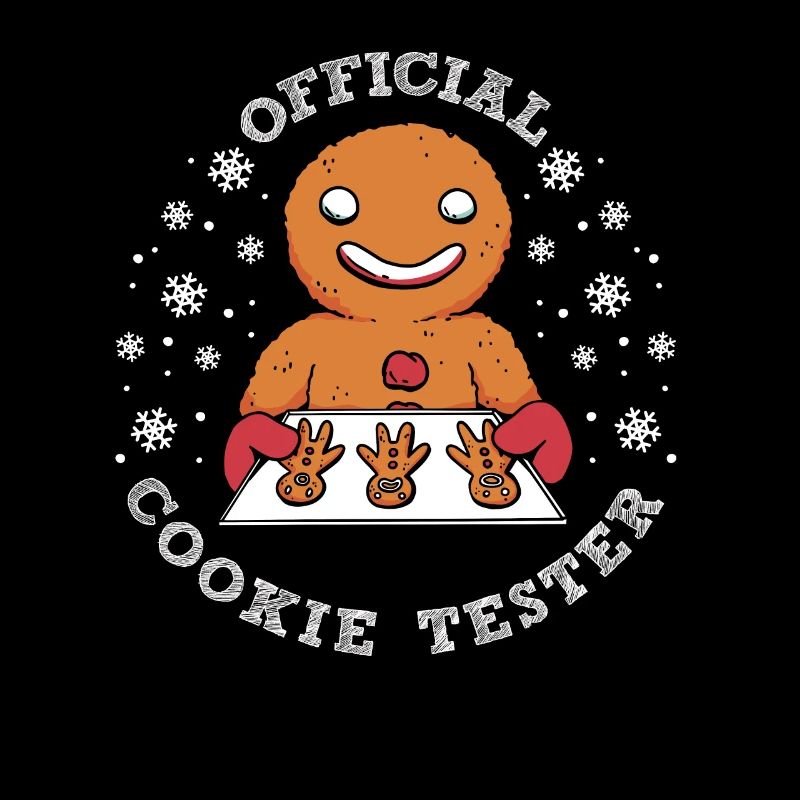Gingerbread Baking Official Cookie Tester