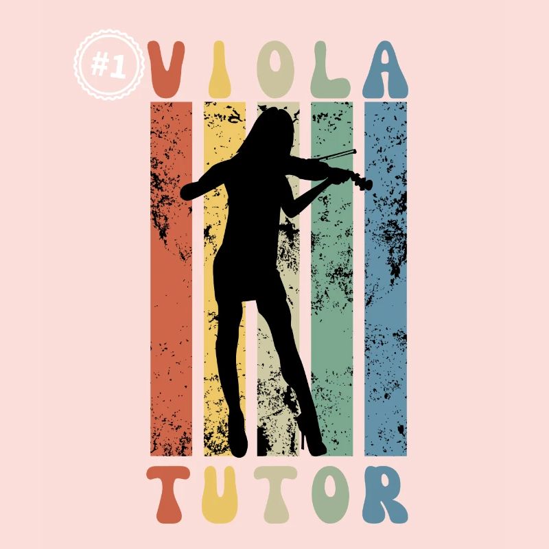 Number One Viola Tutor - Gift Idea For Viola Teach