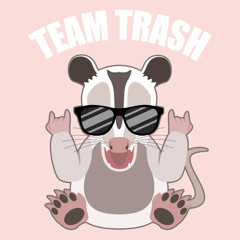 Rocking opossum with a cool factor