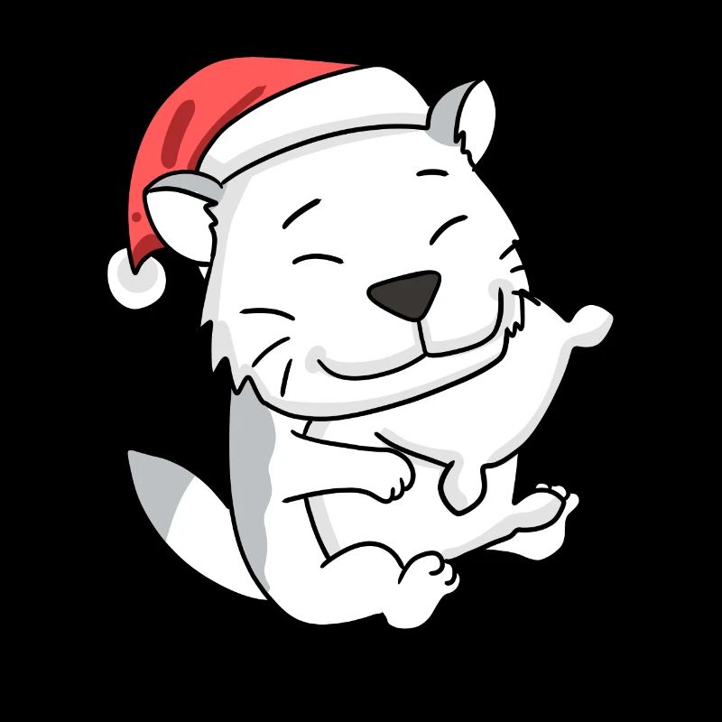 Chat Mignon Burmilla Fatigué Noël