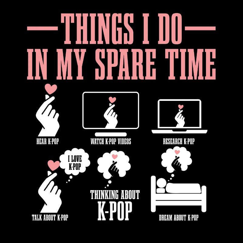 K-Pop Fan cadeau musique pop coréenne