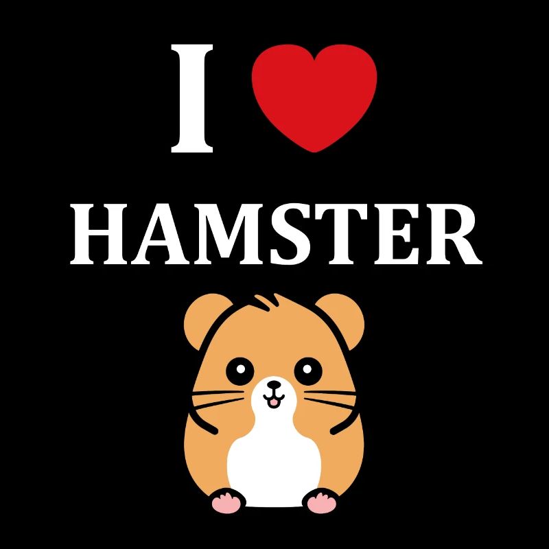 Mignon Humour petit hamster