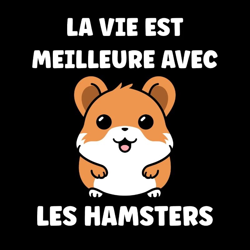 Mignon Humour petit hamster