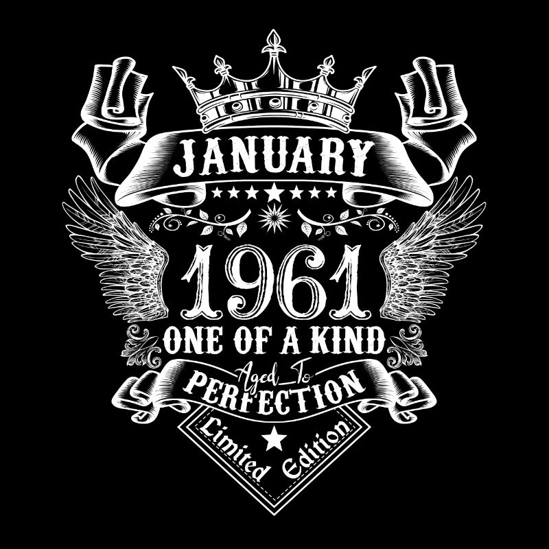 1961 Janvier 1961 anniversaire Janvier 1961