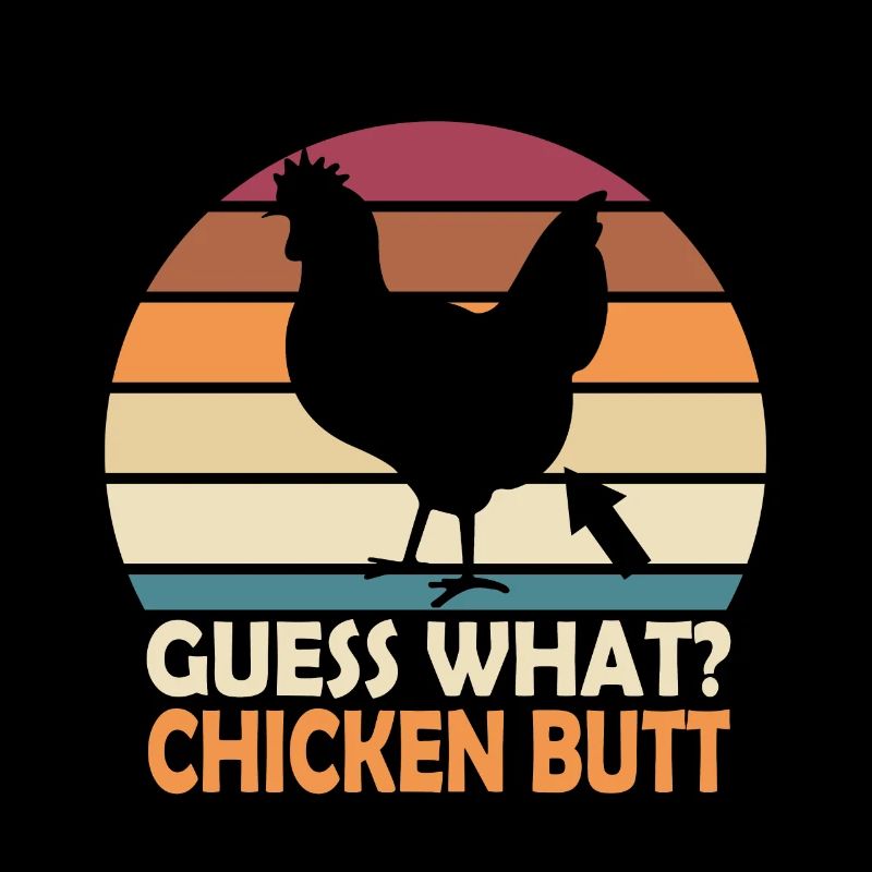 Drôle Devinez quoi ? Cul de poulet !