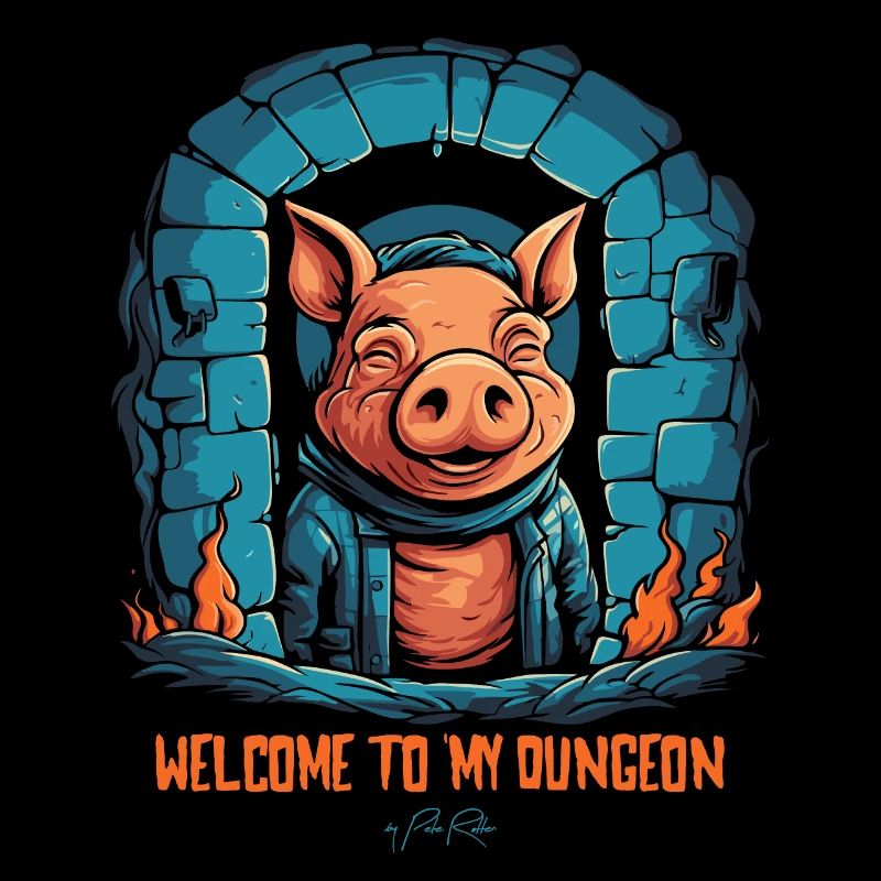 Bienvenue dans mon donjon : un drôle de cochon