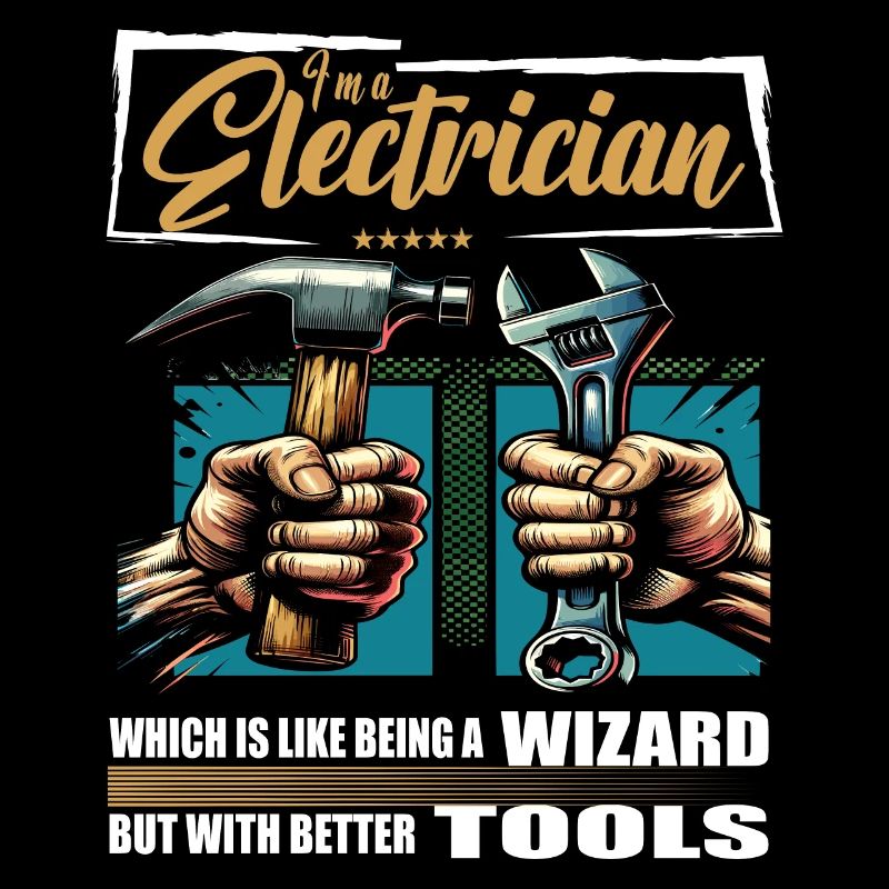 Electrician Profession Saying Worker