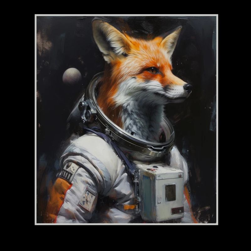 Voyage dans l’espace, renards, fusée, astronaute, renard, espace extra-atmosphérique