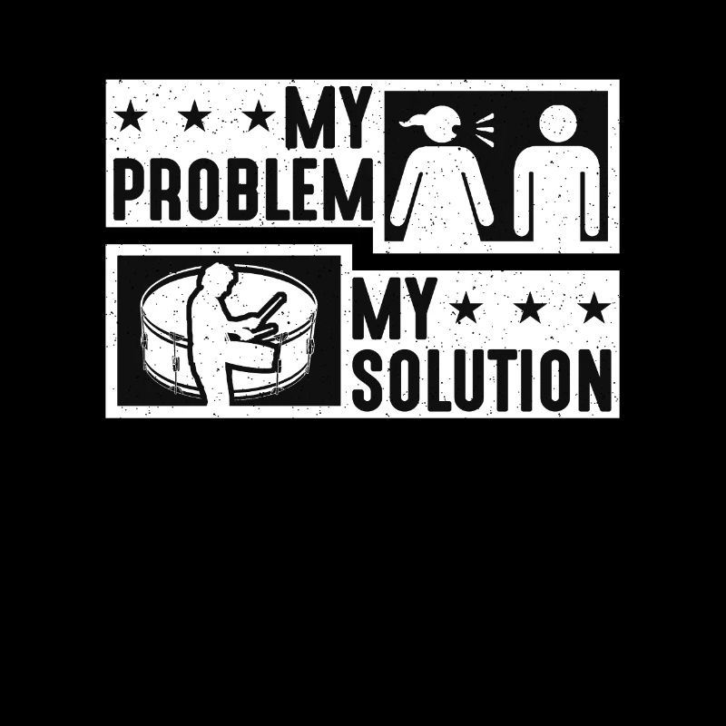 Snare Drum Player My Problem My Pictogram Dad Mom