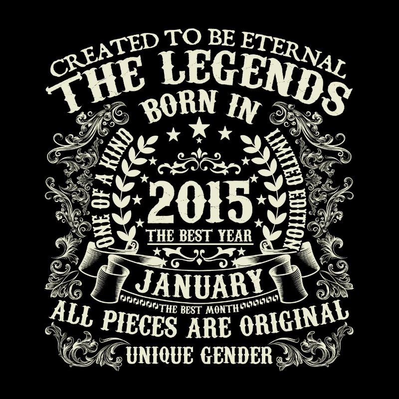 Janvier 2015 anniversaire 2015 Janvier année