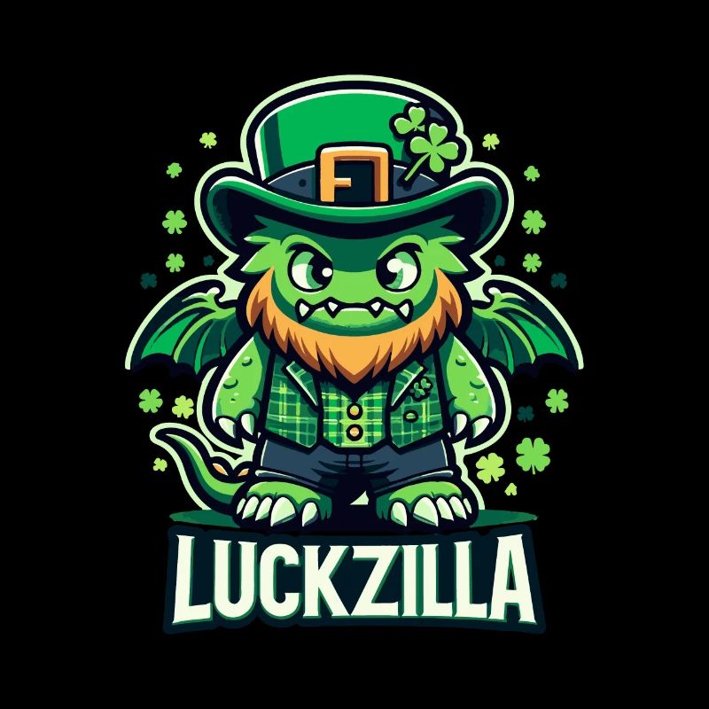 Luckzilla Dragon de la Saint-Paddy