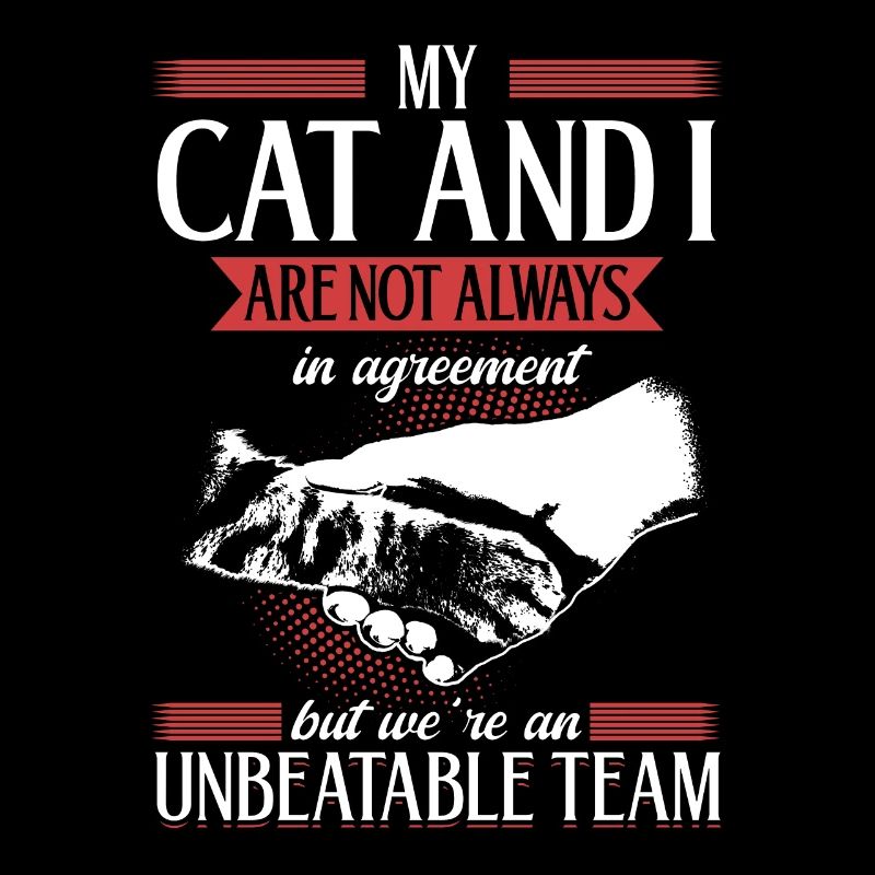 Unbeatable team - for cat lovers