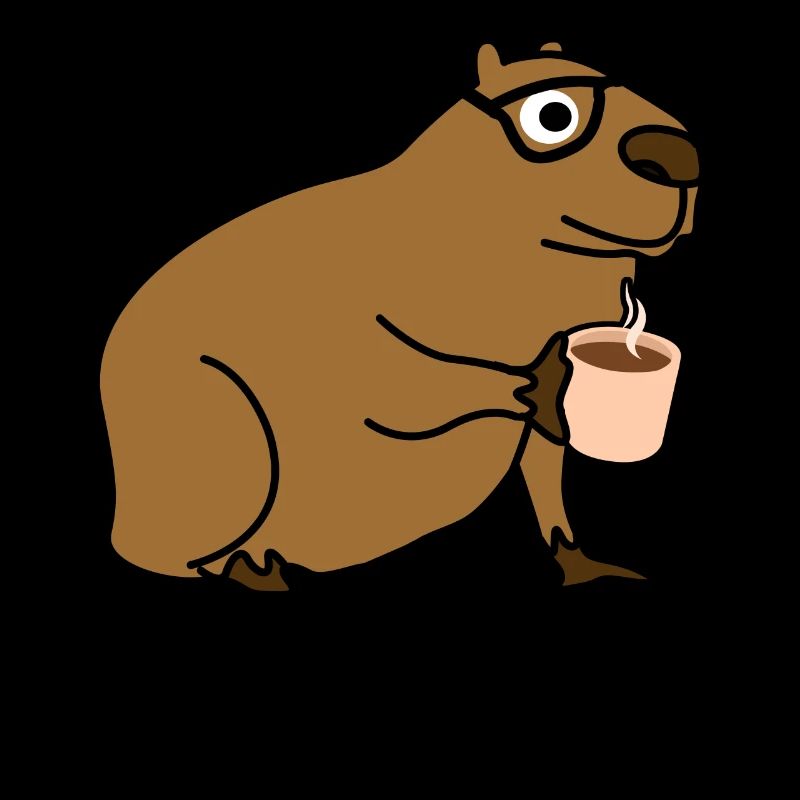 Capybara Coffee Capybaras