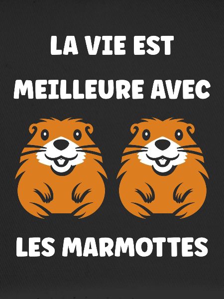 HUMOUR Bébé Marmotte