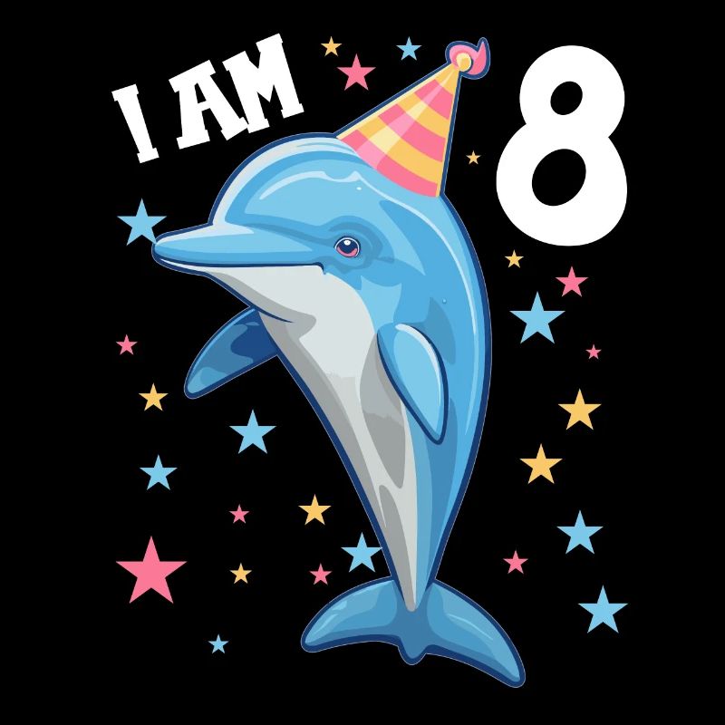 J’ai 8 ans Dauphins Dauphin 8e anniversaire