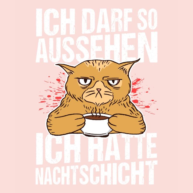 Nachtschicht Kaffee Arbeit Morgenmuffel Arbeitskol