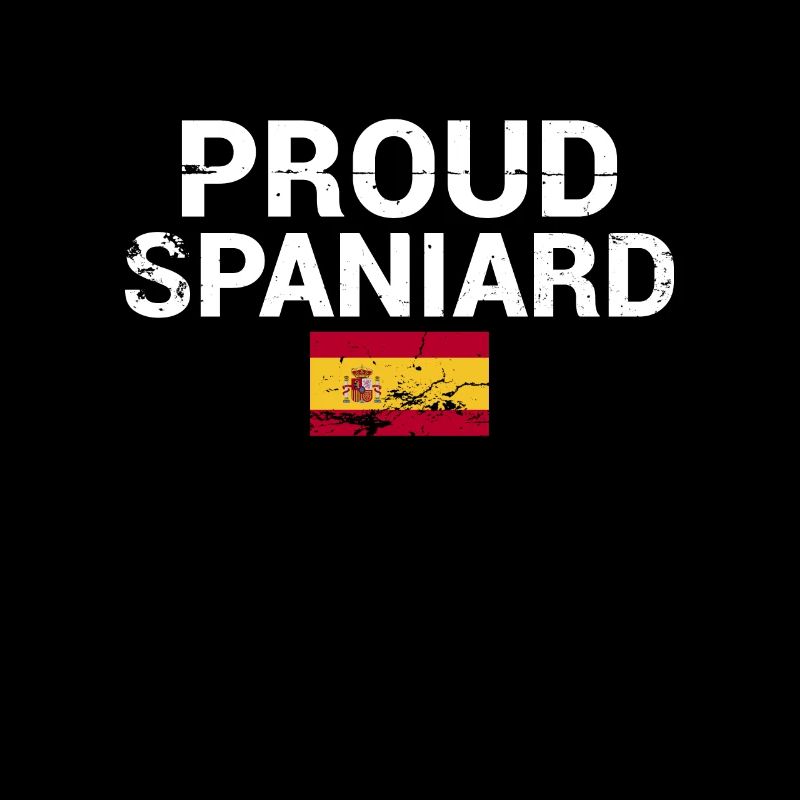 Fier Espagnol Vintage Espagne drapeau espagnol