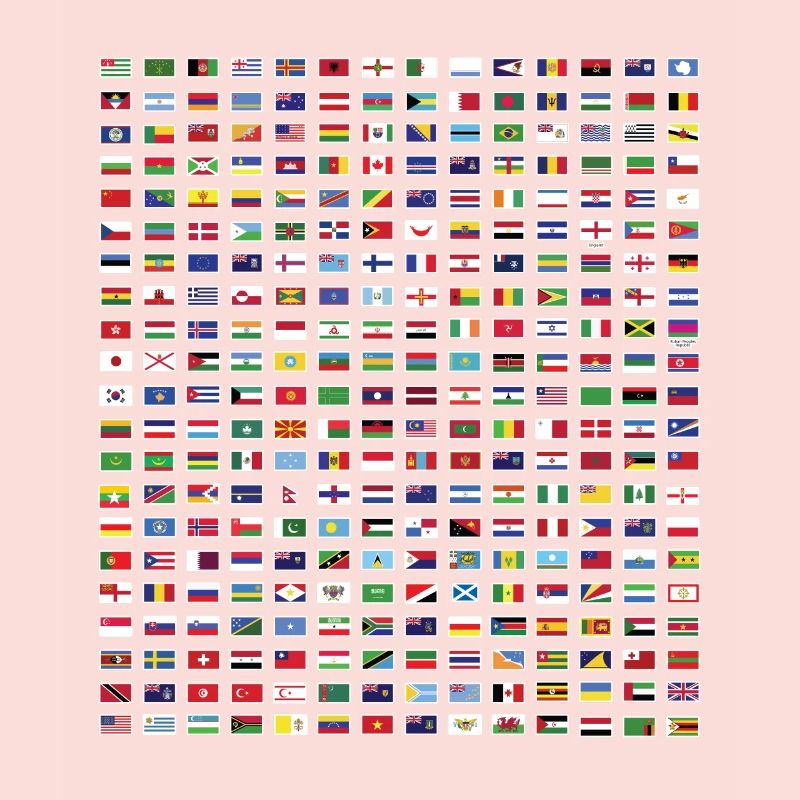 Drapeaux internationaux du monde - Drapeaux des pays