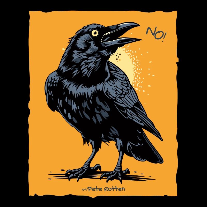 Non, dit le corbeau