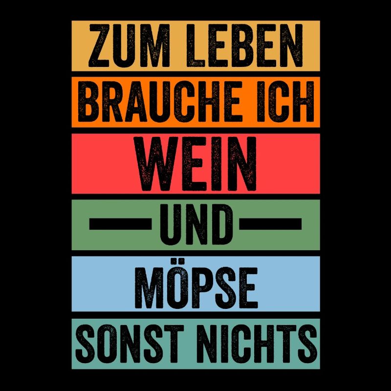 Wein Hund Mops