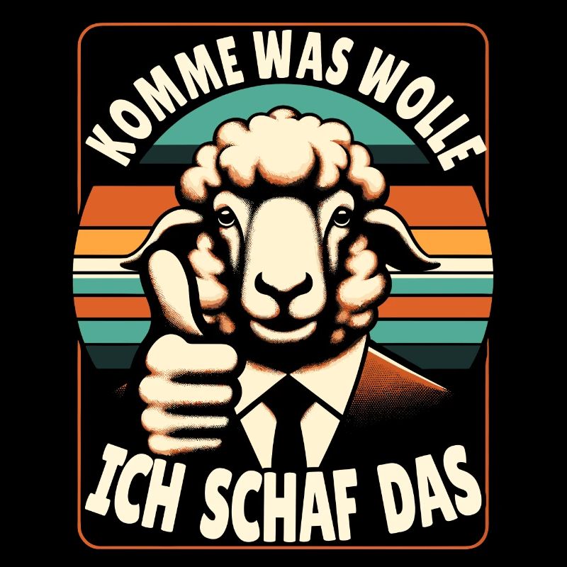 Schaf Motivation Prüfung Glück Spruch Geschenk