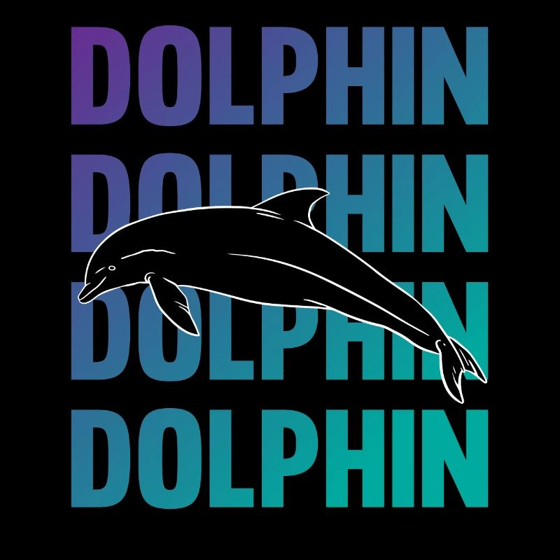 Style de typographie Dolphin Contour