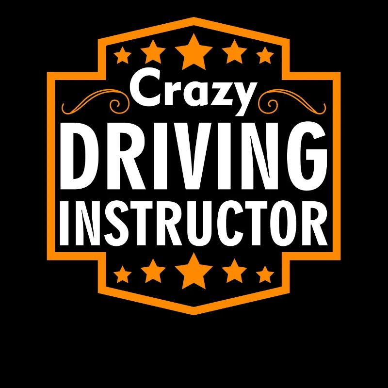 Crazy Driving Instructor Driving Teacher