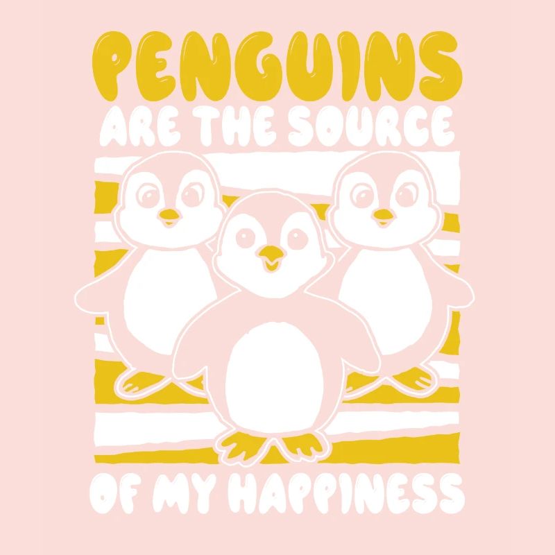 Les pingouins sont la source de mon bonheur Seabird