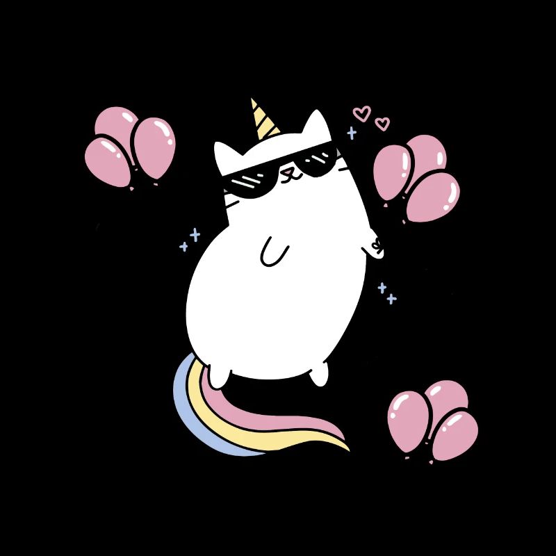 Katze Einhorn Geburtstagsgeschenk Geburtstag Kind