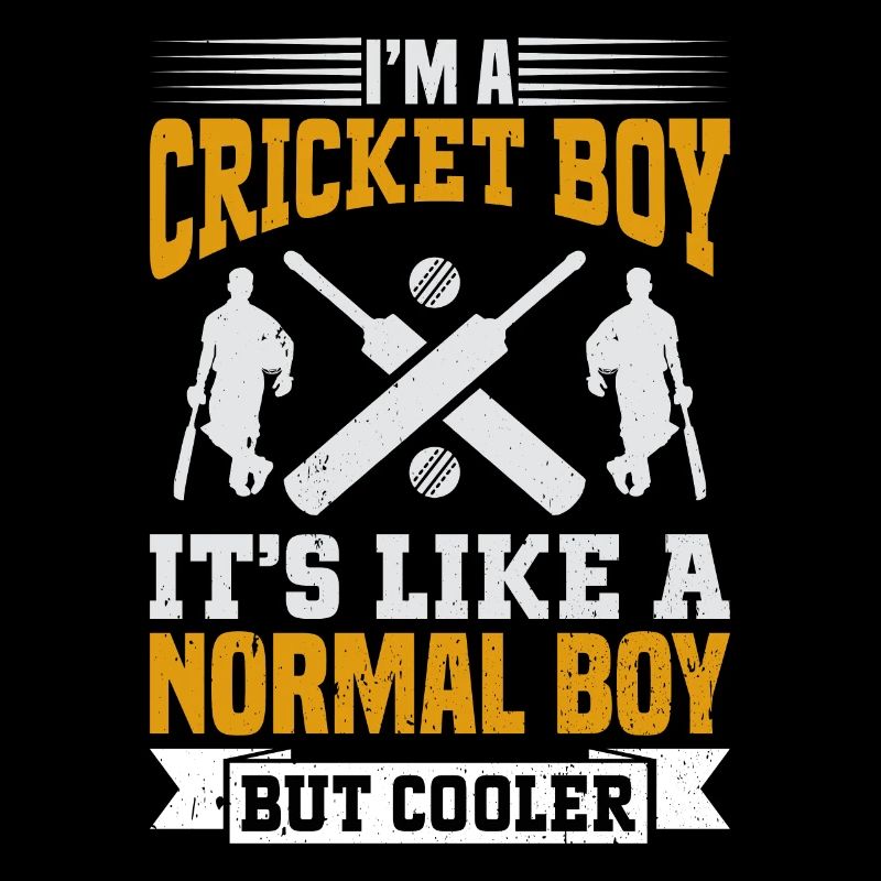 Je suis un garçon de cricket - Garçon de cricket