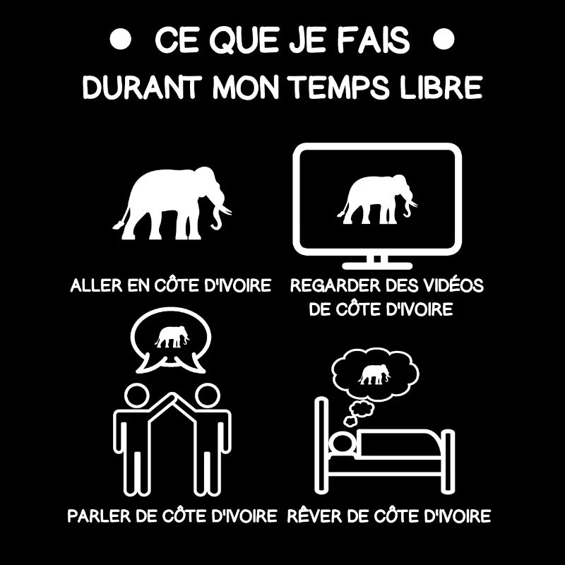 cadeau côte d'ivoire éléphant temps libre voyage