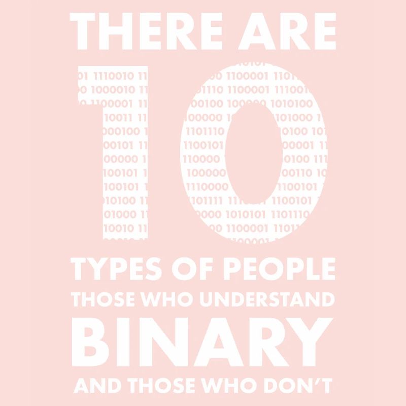 10 Types Of People Binary Funny Programming Geek