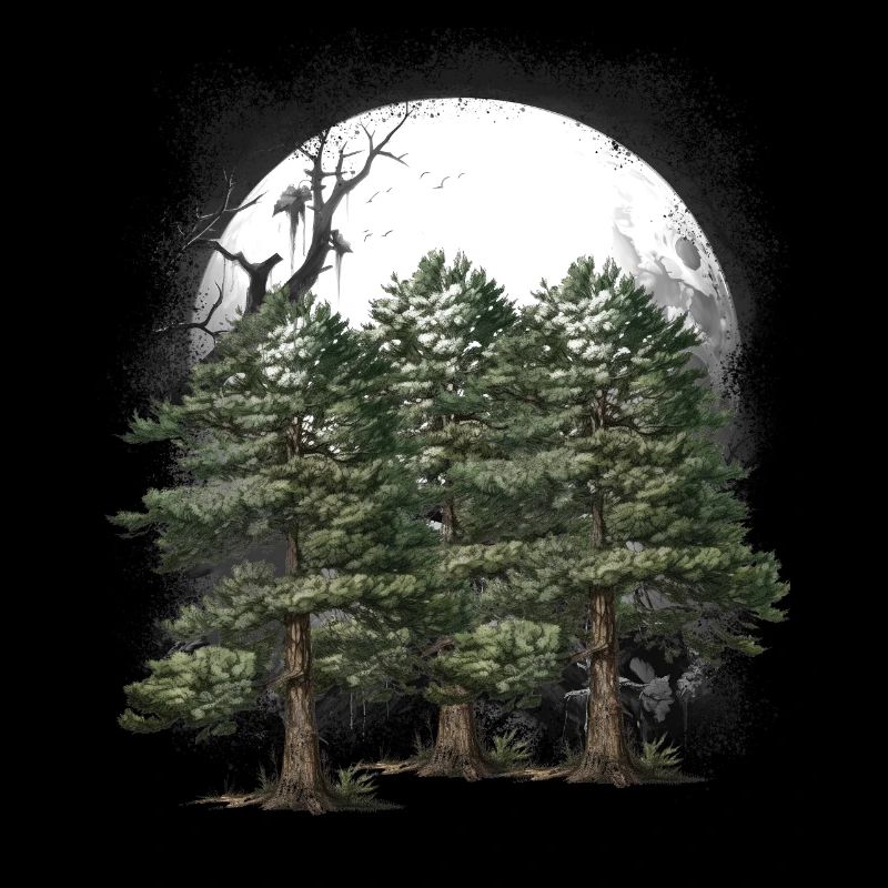 Dark, Wilderness, Nature, Forest, Flora, Horror, Occult, Tree