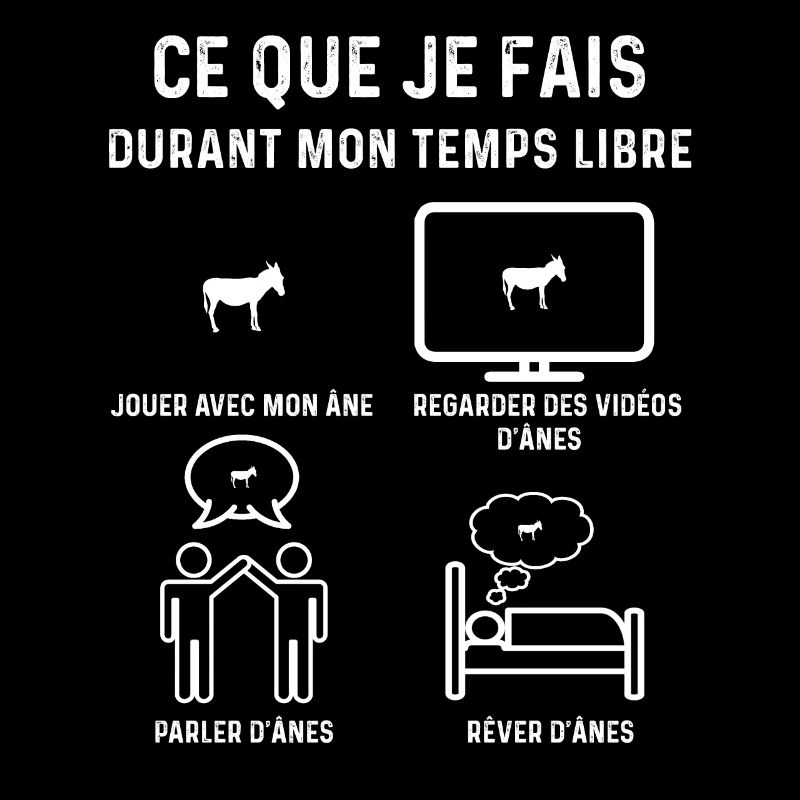 âne temps libre cadeau