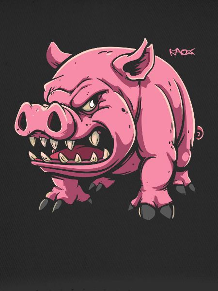 Cochon mignon de compagnie