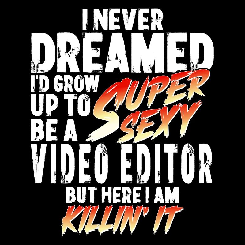Super Sexy Video Editor Video Editing Gift