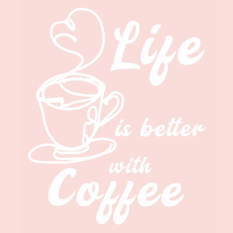 Mit Kaffee ist das Leben besser