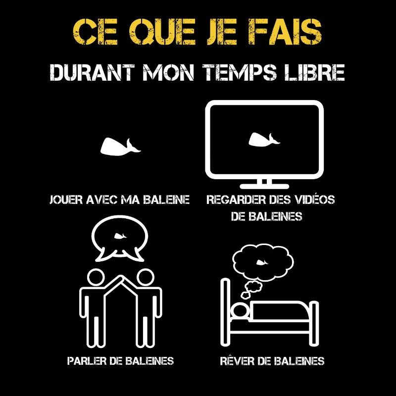 cadeaux temps libre baleine