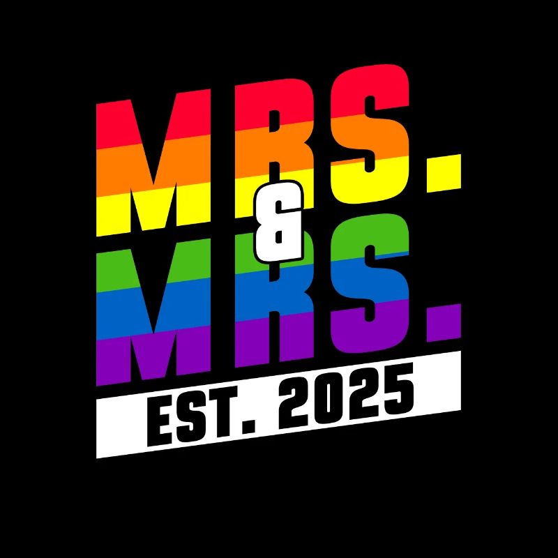 Gay Pride Lesbisch 2025 Hochzeit Homo-Ehe