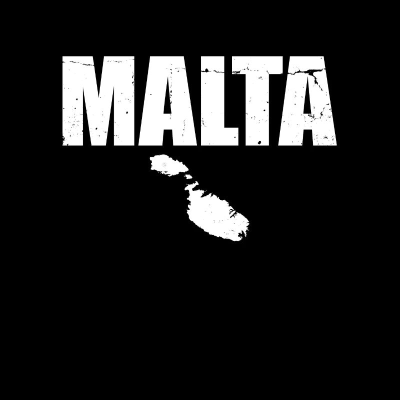 Malta Vintage Map Maltese