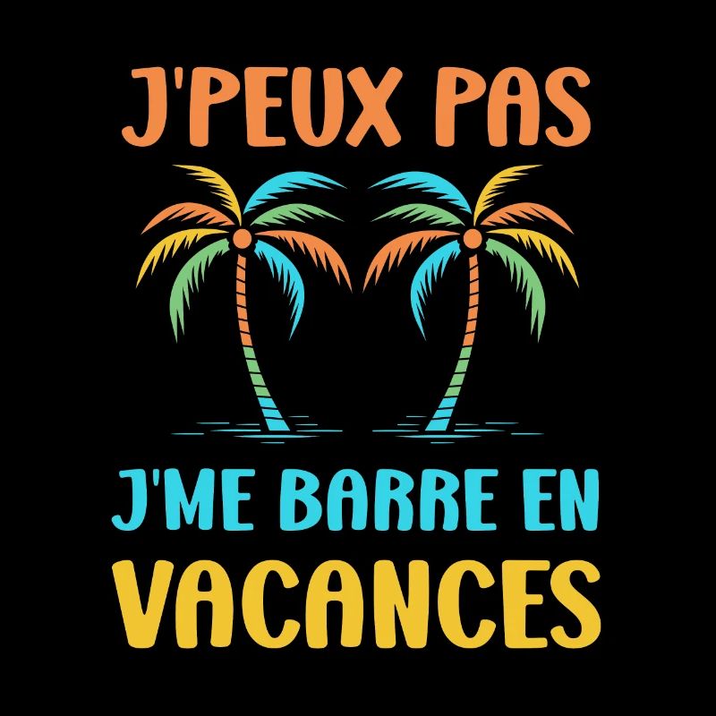 je suis en vacances