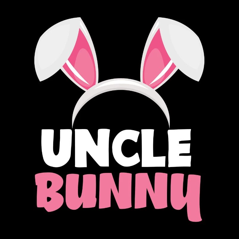 Oncle lapin de Pâques lapin oreilles de Pâques