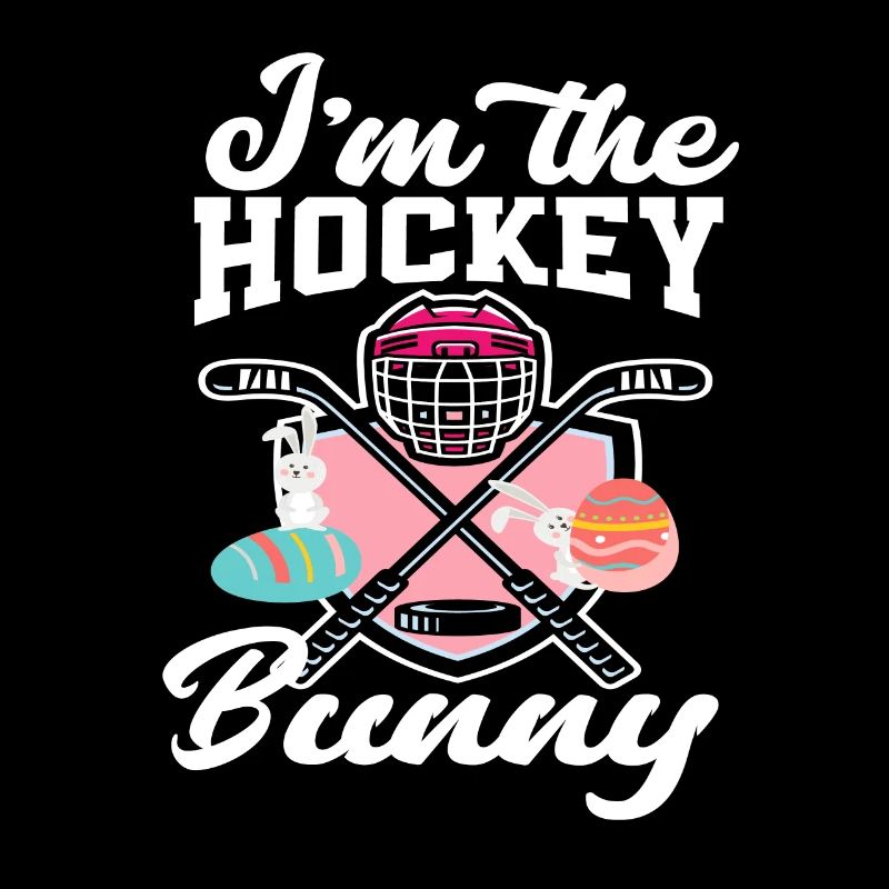 Ice Hockey Player Easter Easter Bunny