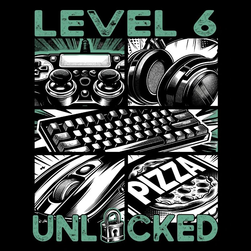 Geburtstag Level 6 freigeschaltet Gaming & Zocker