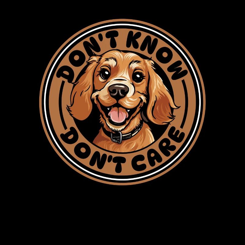 Cocker Spaniel Dont Know Dont Care
