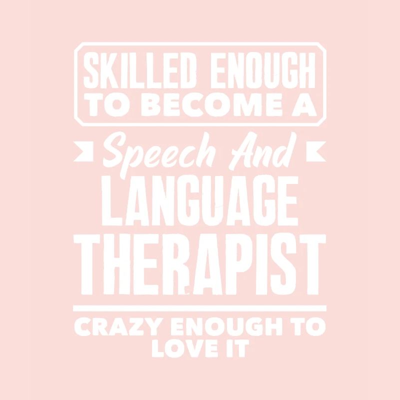 Speech therapist, speech therapist, speech therapist