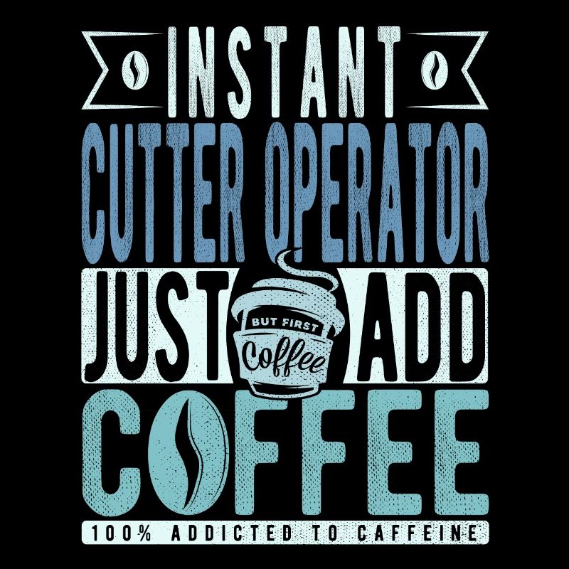 L’opérateur de coupeur instantané ajoute simplement du café