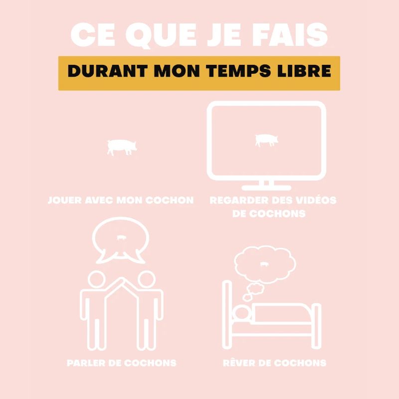 Freizeitschwein Geschenk