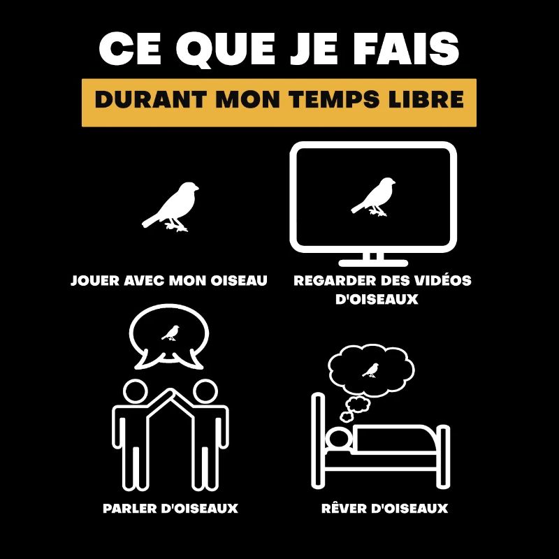 cadeau oiseau temps libre